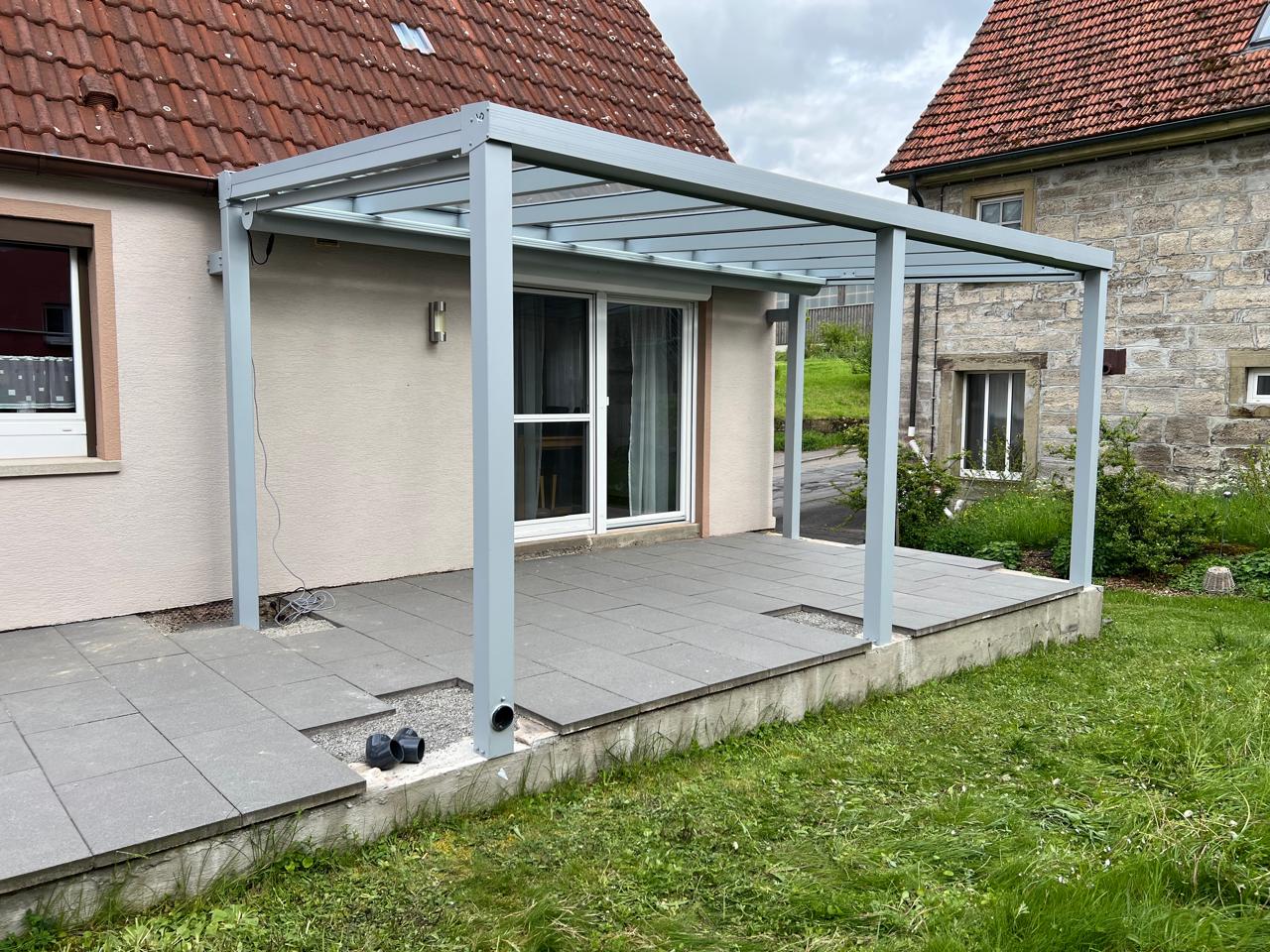 terrassenüberdachung nach maß mit montage VD AluSysteme terrassenüberdachung nach maß mit montage