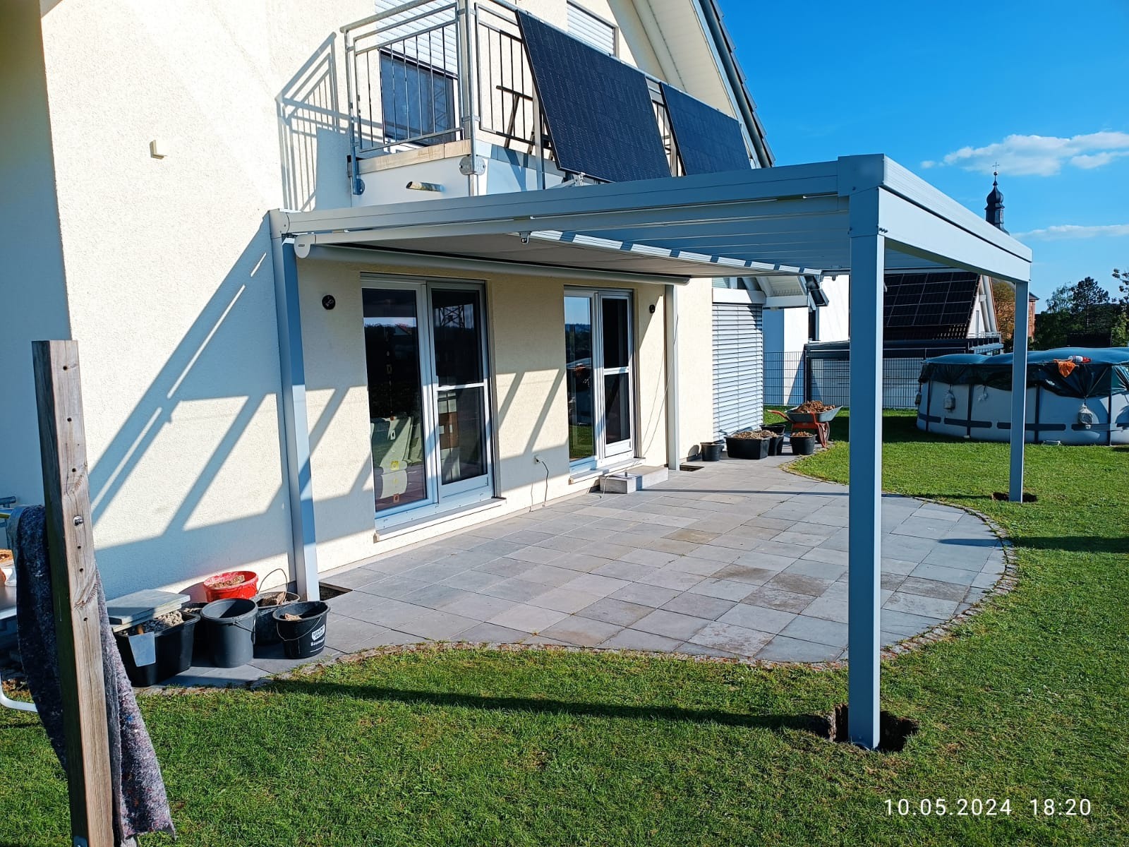 terrassenüberdachung stoffbahnen VD AluSysteme terrassenüberdachung stoffbahnen