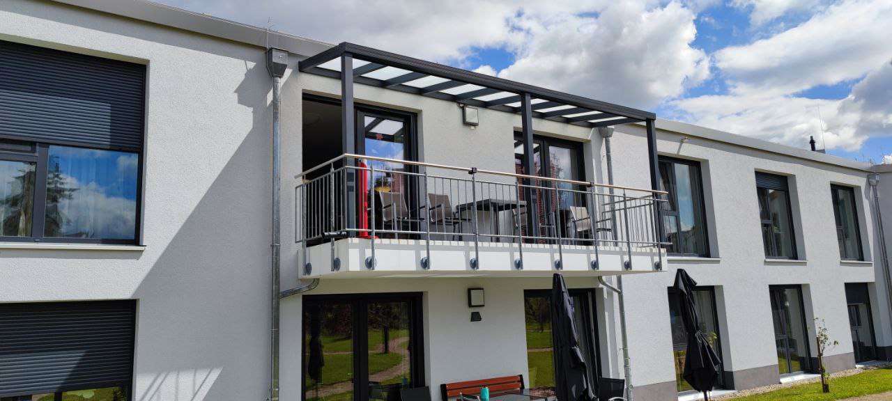 balkonueberdachung VD AluSysteme balkonueberdachung