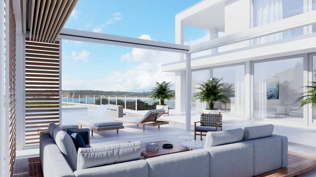 Faltdach Terrasse