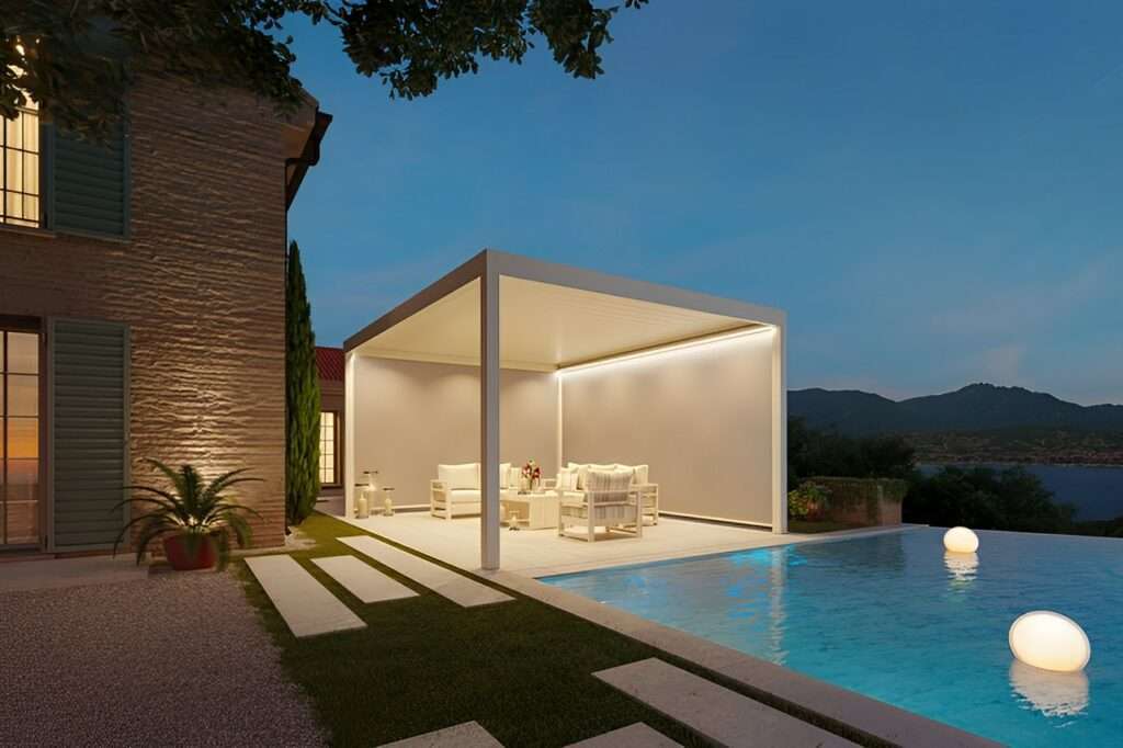 lamellenpergola