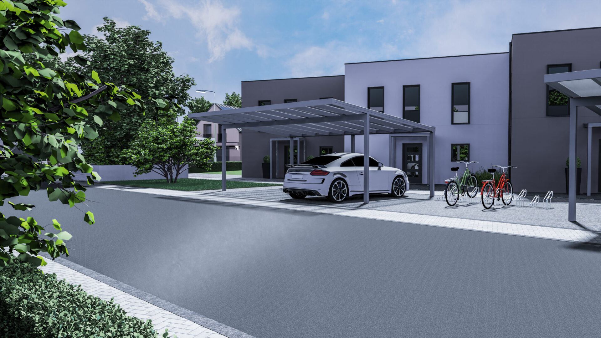 Doppelcarport Preis VD AluSysteme Doppelcarport Preis