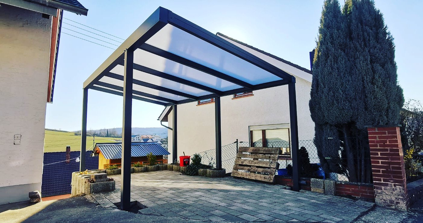 Große Carports VD Alusysteme Große Carports