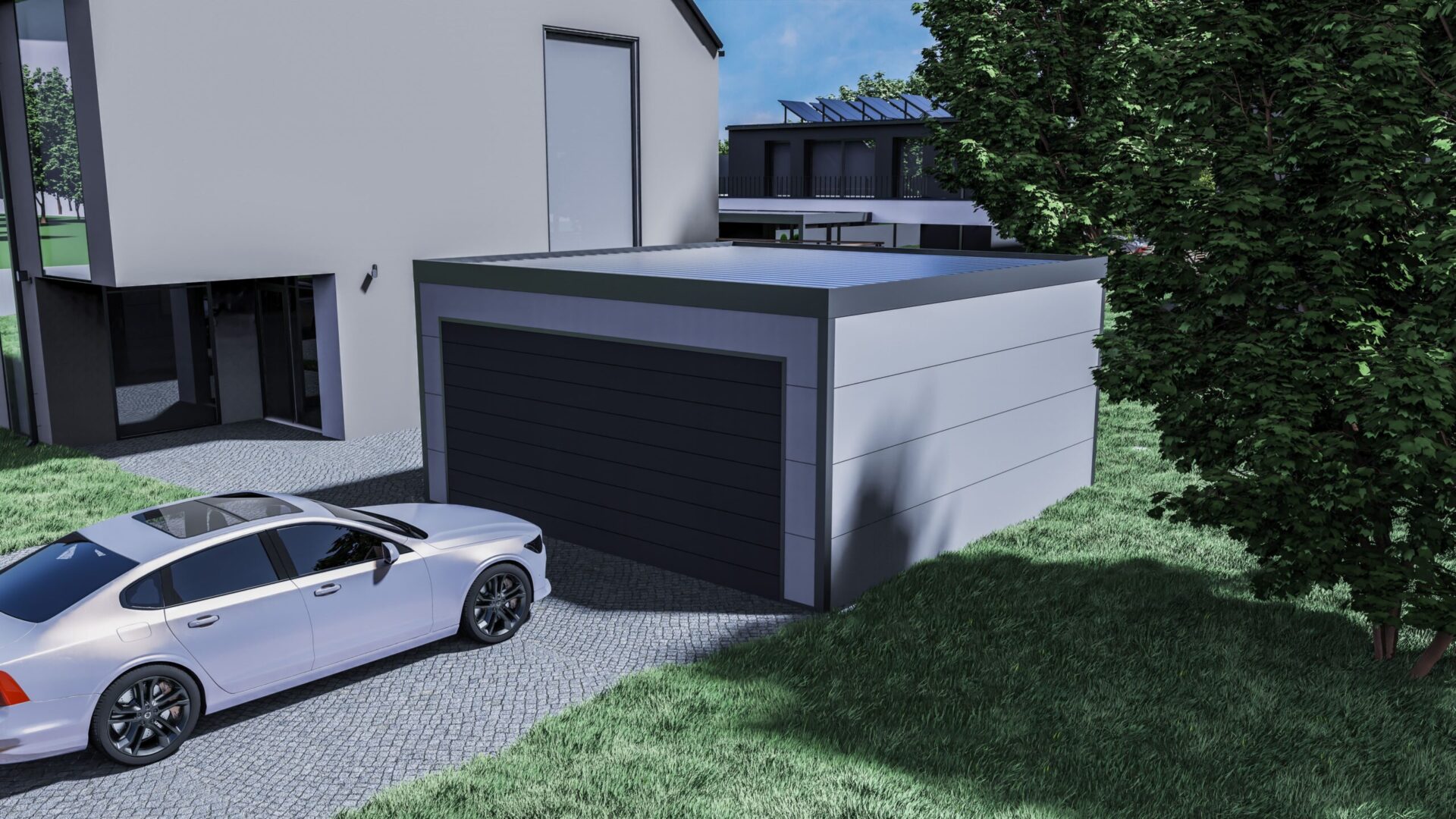 sandwichplatten garage garage mit sandwichplatten bauen