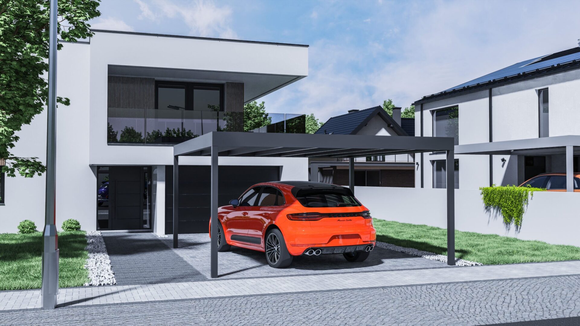 gefälle carport flachdach VD AluSysteme gefälle carport flachdach