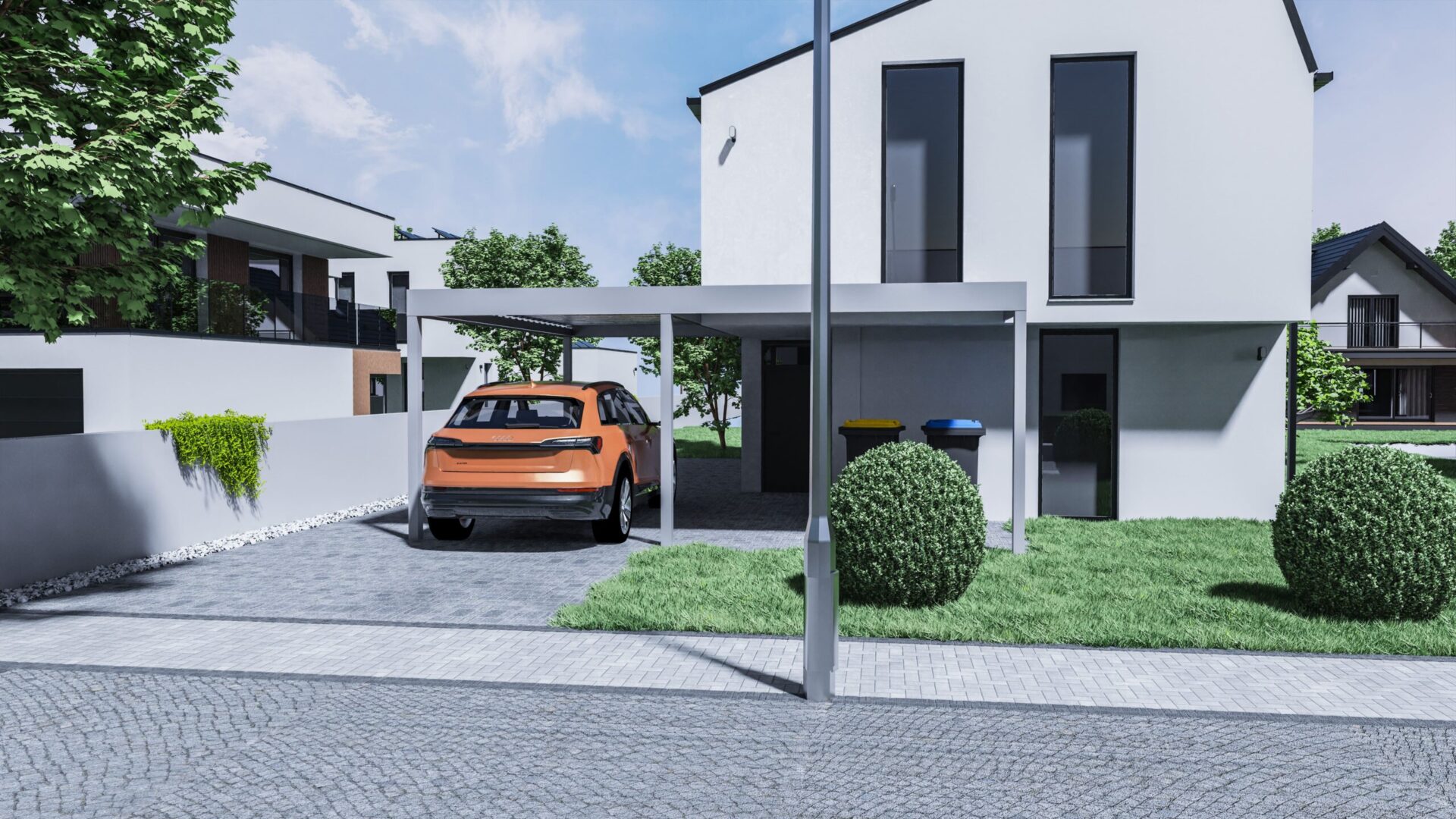 carport aluminium flachdach VD AluSysteme carport aluminium flachdach