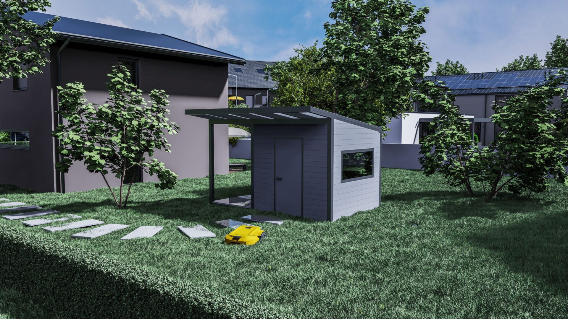 gartenhäuser alu VD AluSysteme gartenhäuser alu