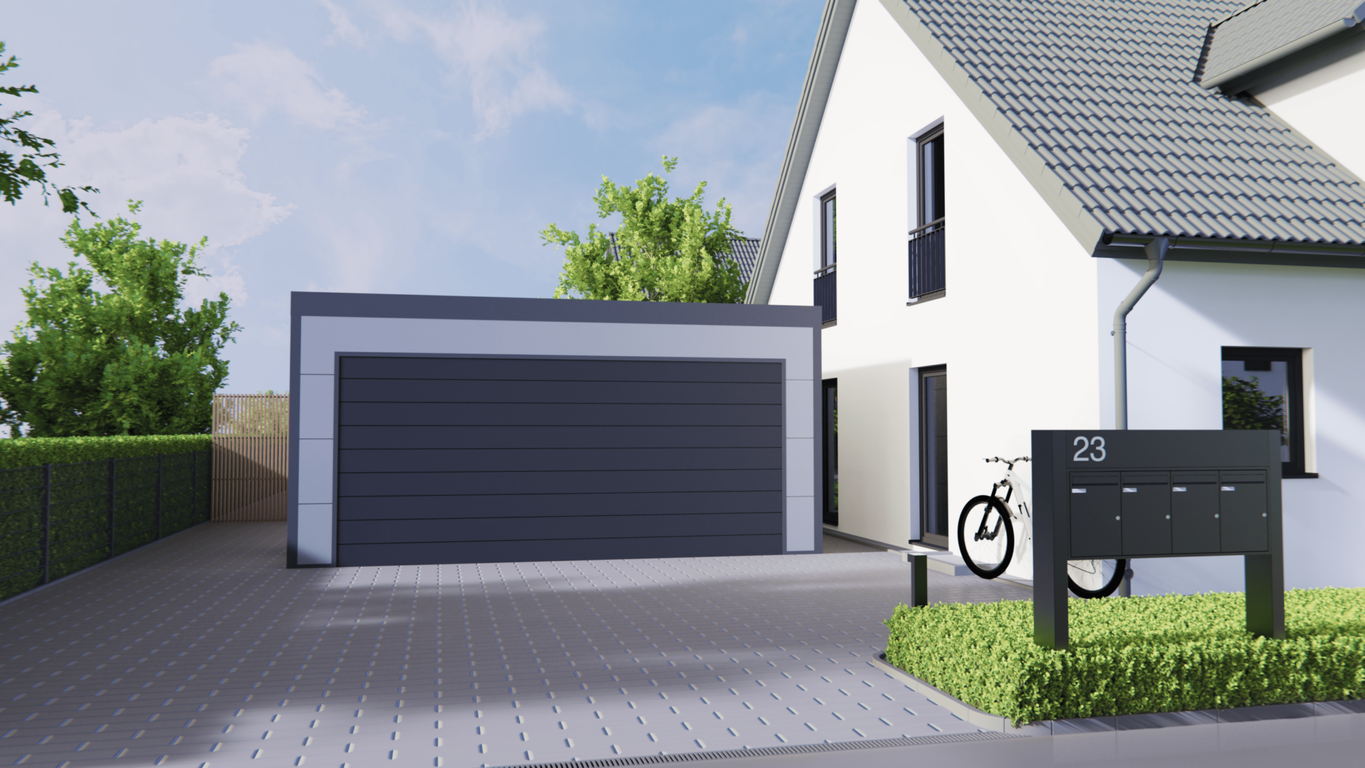 VD Alusysteme Flachdach garage sandwichplatte garage sandwichplatte