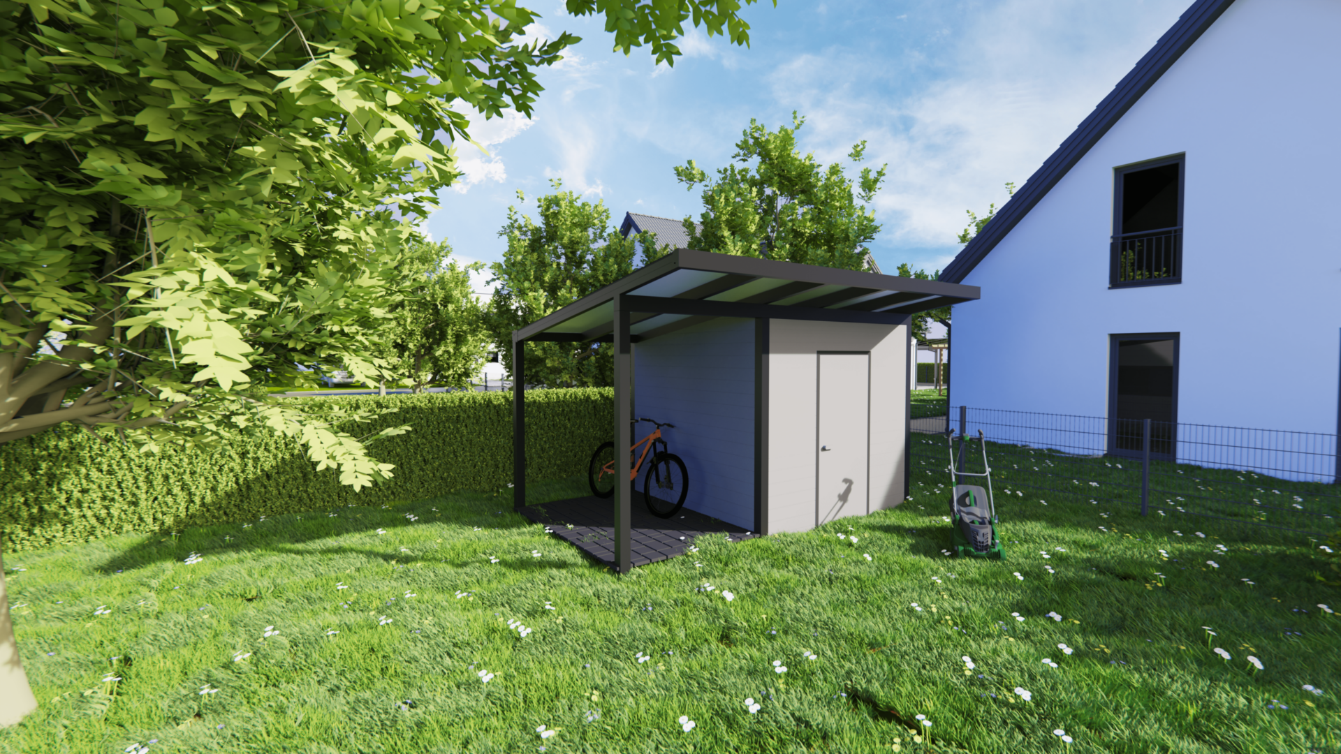 gartenhaus aluminium VD Alusysteme gartenhaus aluminium