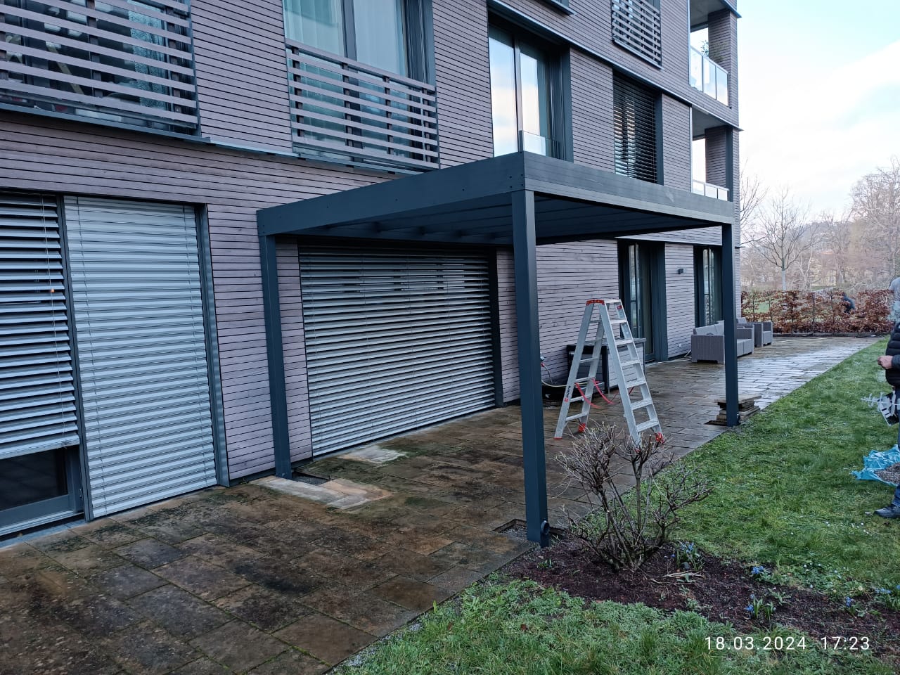 flachdach terrasse VD AluSysteme flachdach terrasse