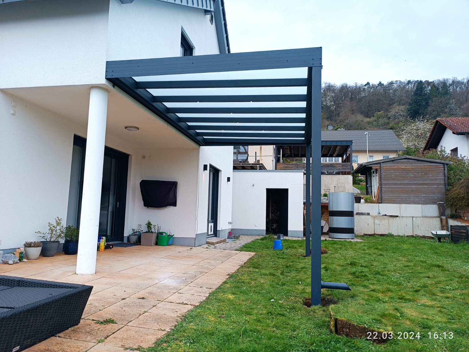 terrassenüberdachung flachdach VD AluSysteme terrassenüberdachung flachdach
