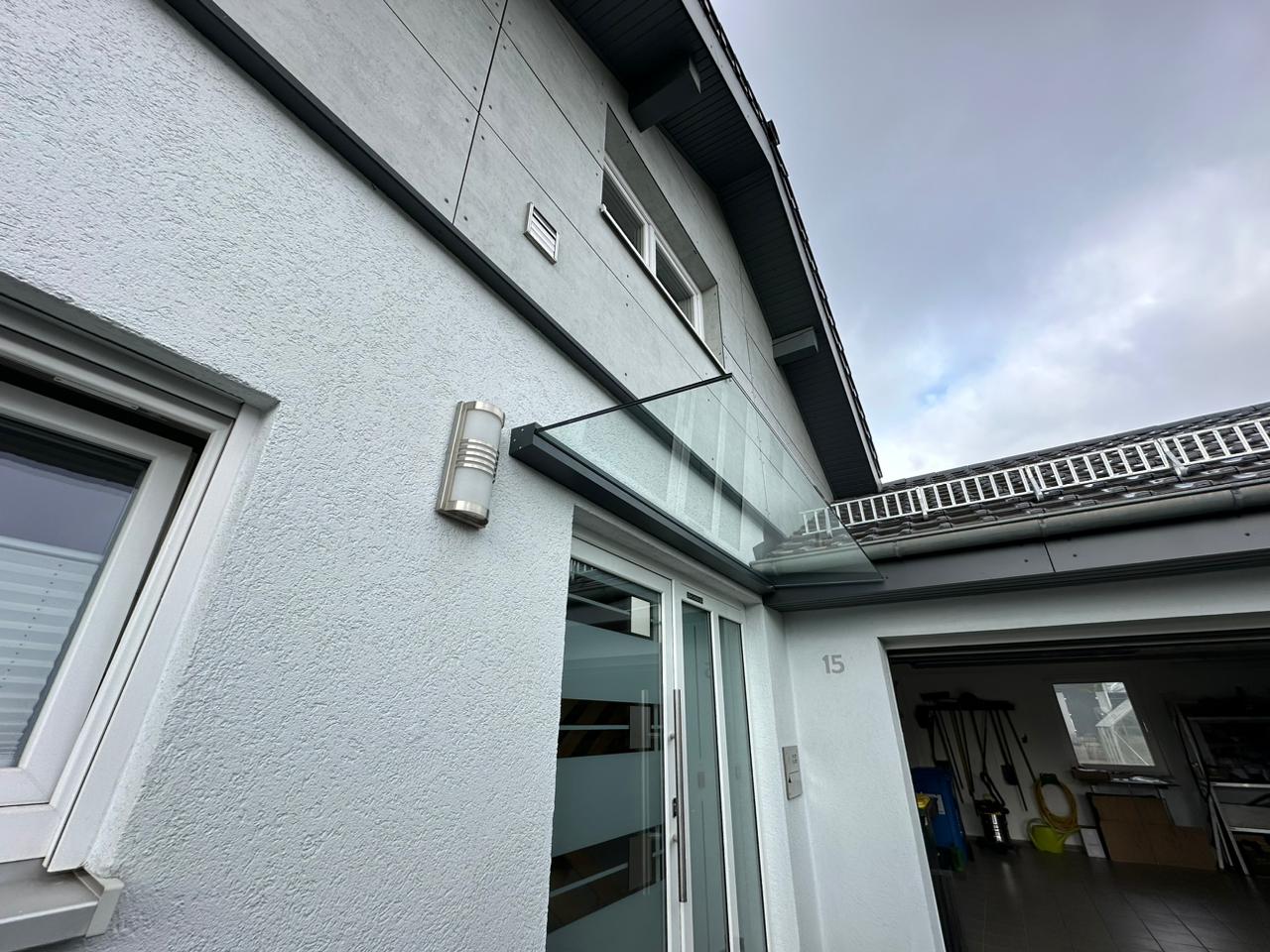 glasüberdachung haustür VD AluSysteme glasüberdachung haustür