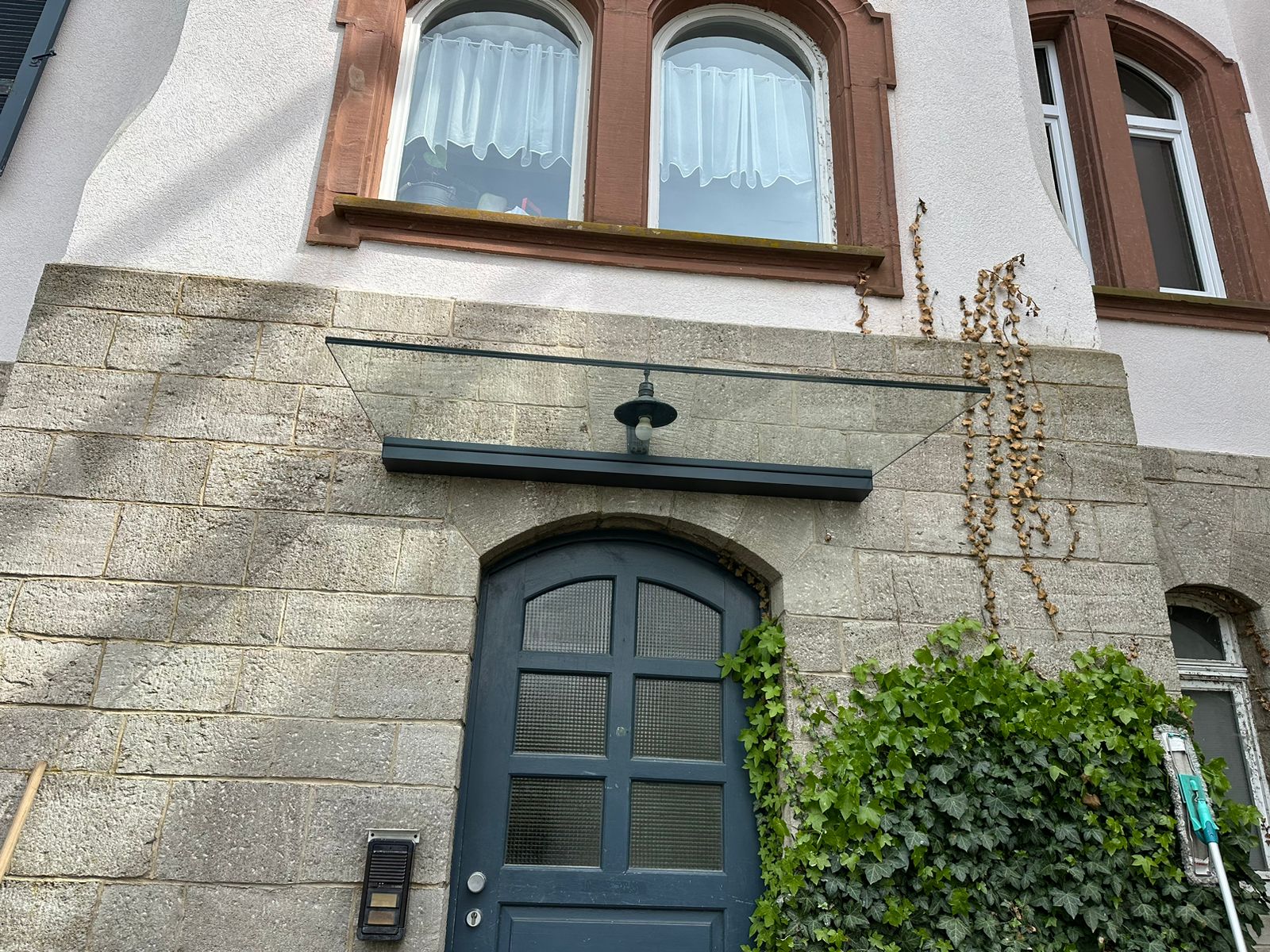 haustür überdachung glas VD Alusysteme haustür überdachung glas