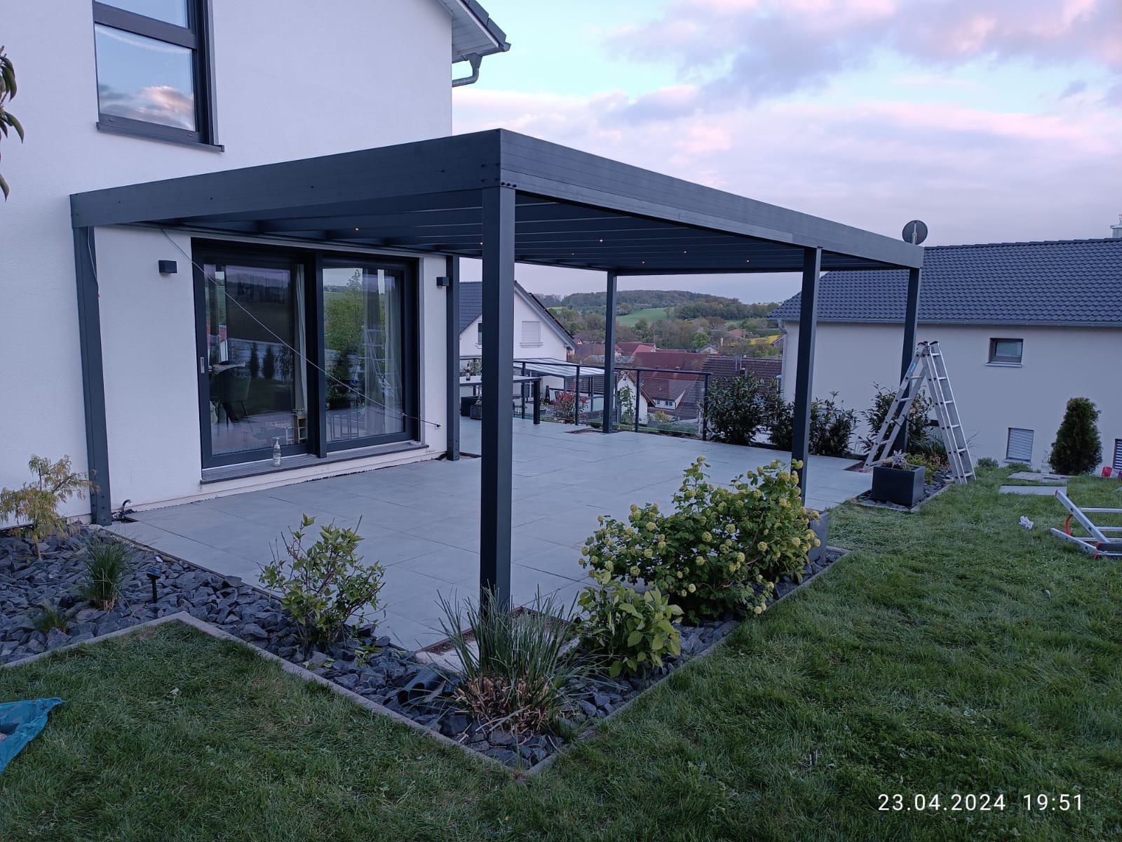 terrassenüberdachung flachdach VD AluSysteme terrassenüberdachung flachdach