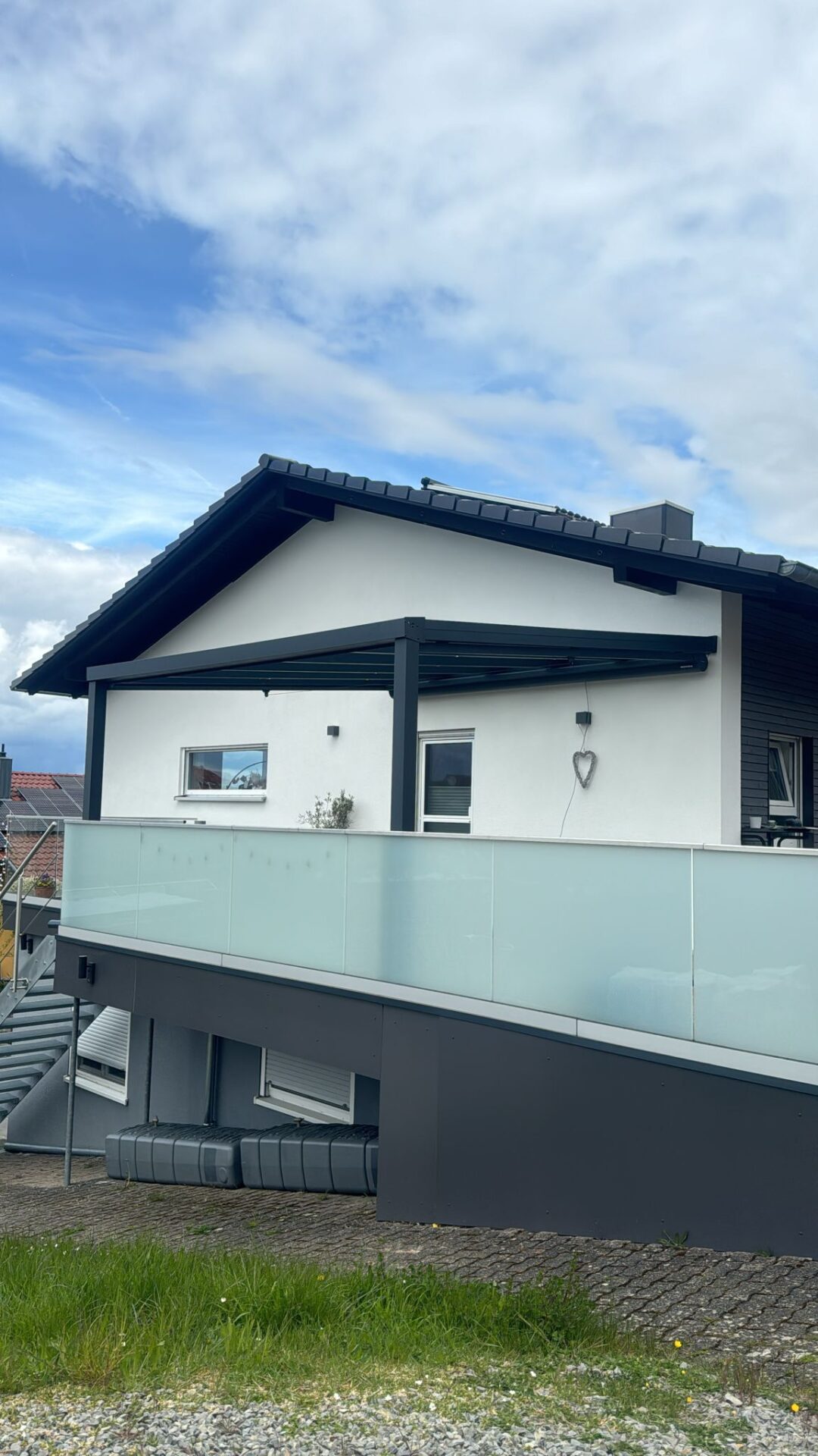 balkonüberdachung wetterfest VD AluSysteme balkonüberdachung wetterfest