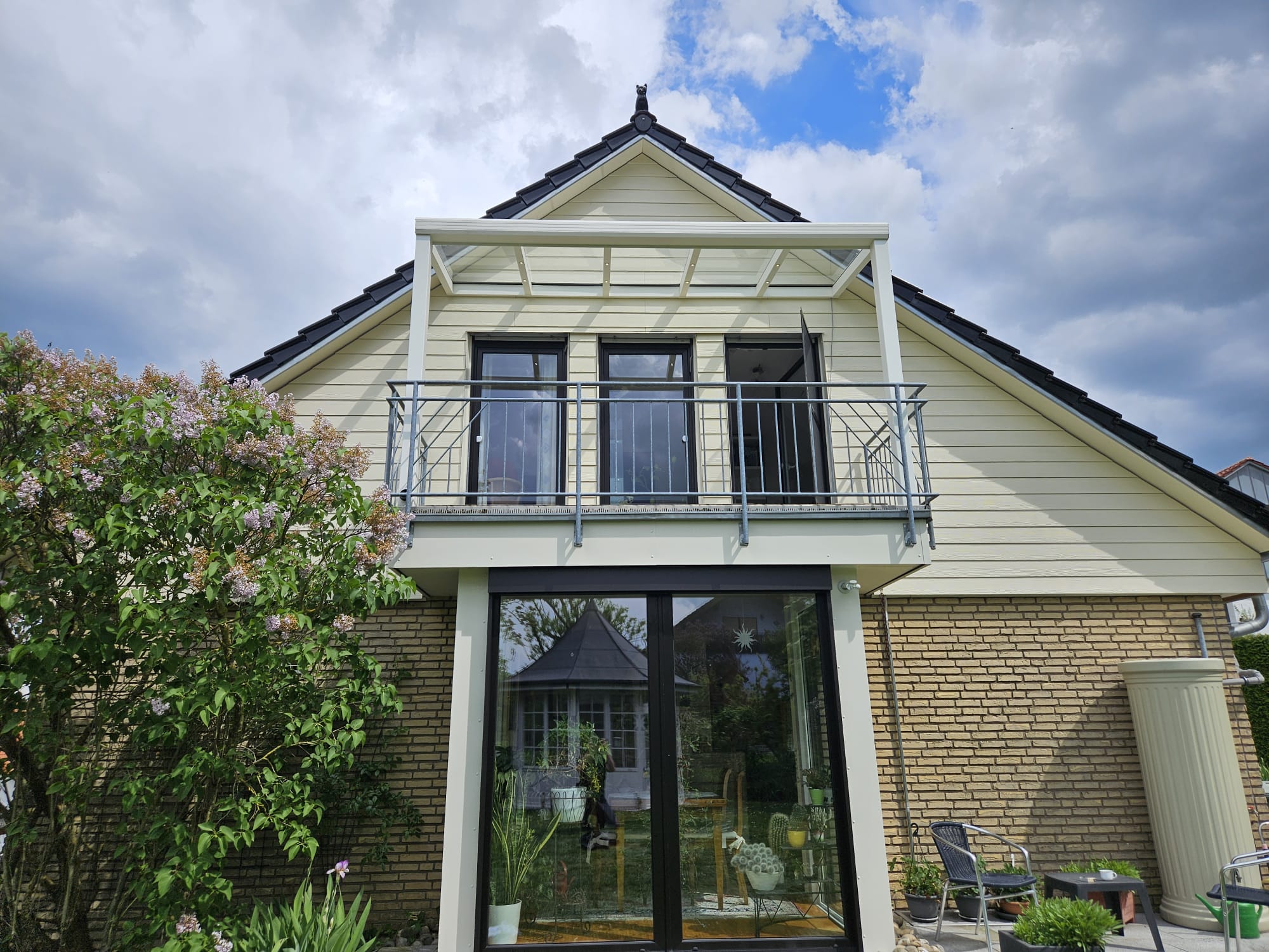 balkonüberdachung glas VD AluSysteme balkonüberdachung glas