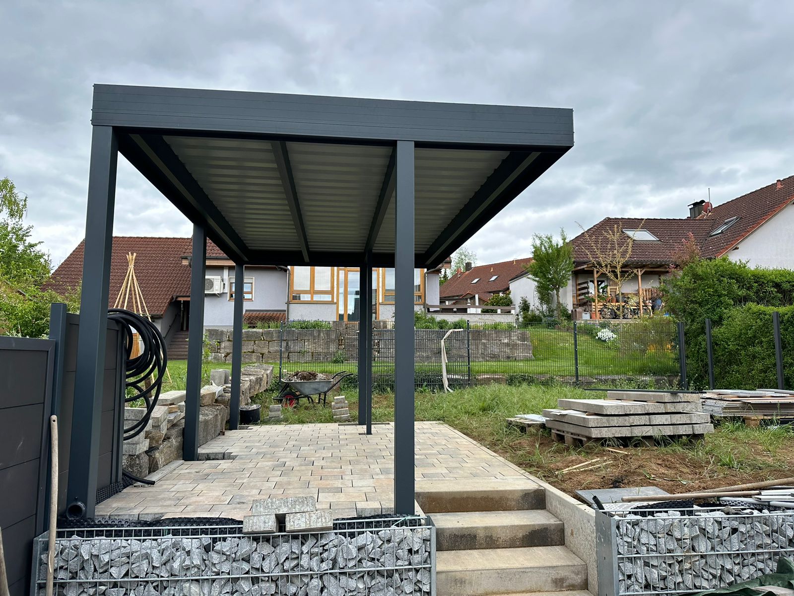 dacheindeckung flachdach carport VD AluSysteme dacheindeckung flachdach carport