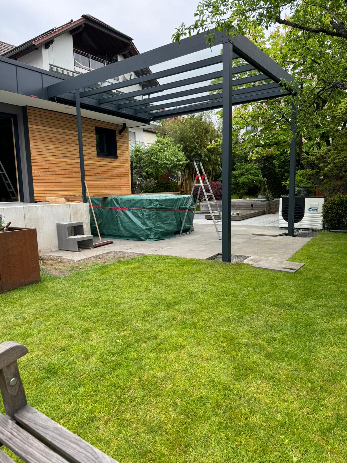 begehbare dachterrasse aufbau VD AluSysteme begehbare dachterrasse aufbau