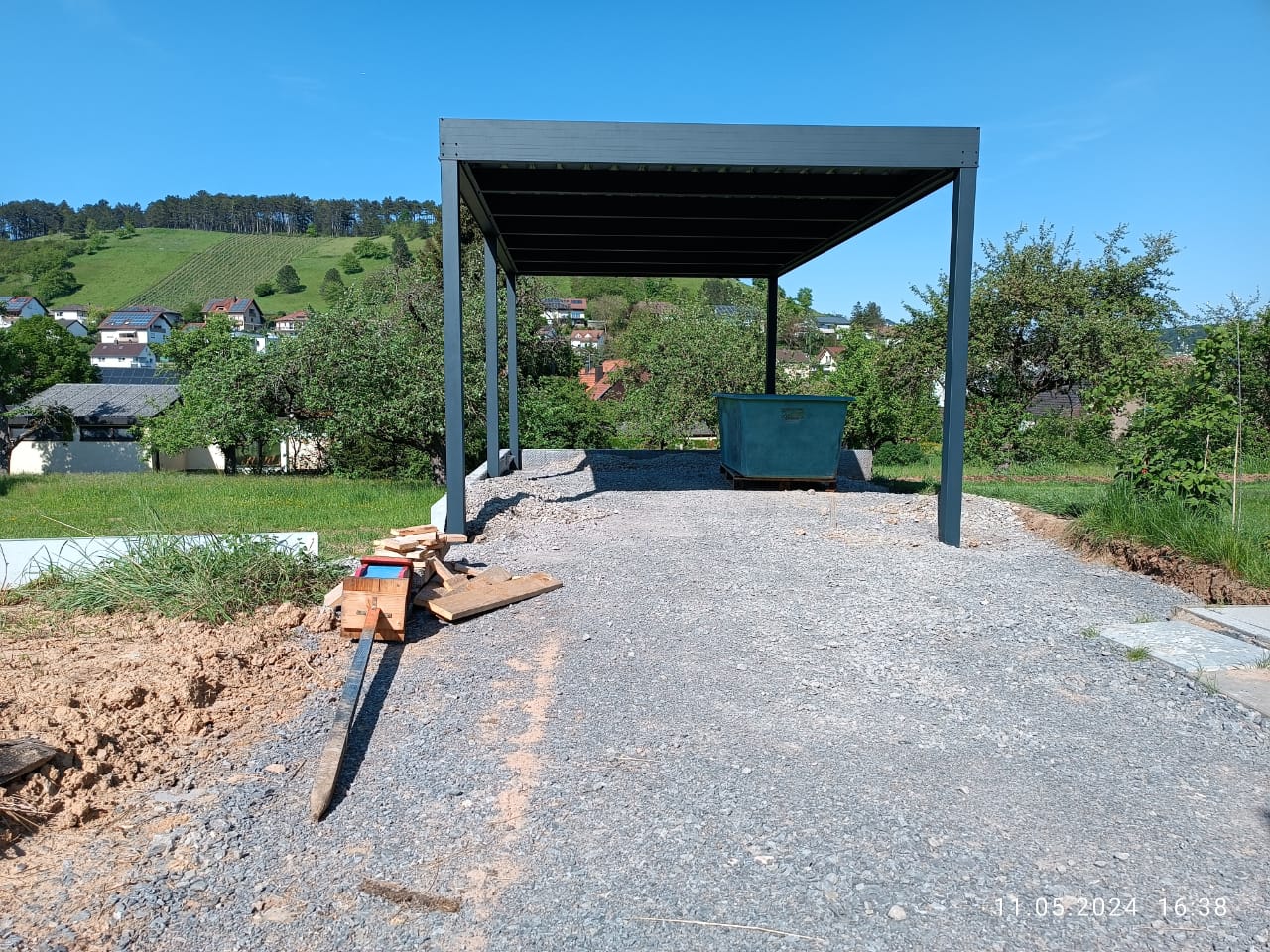 aufbau flachdach carport VD AluSysteme aufbau flachdach carport