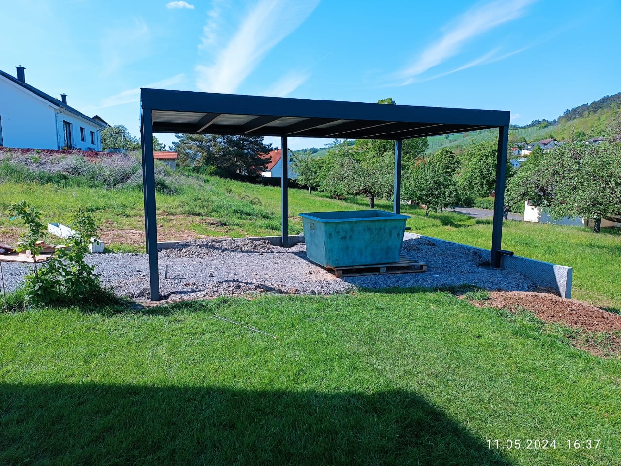 flachdach carport bausatz VD AluSysteme flachdach carport bausatz 4x5