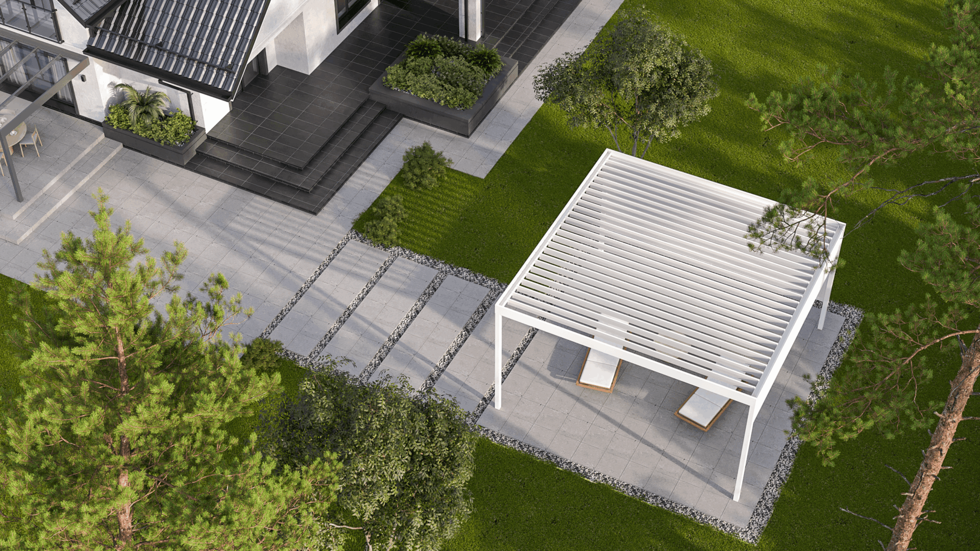 Aluminium Pergola